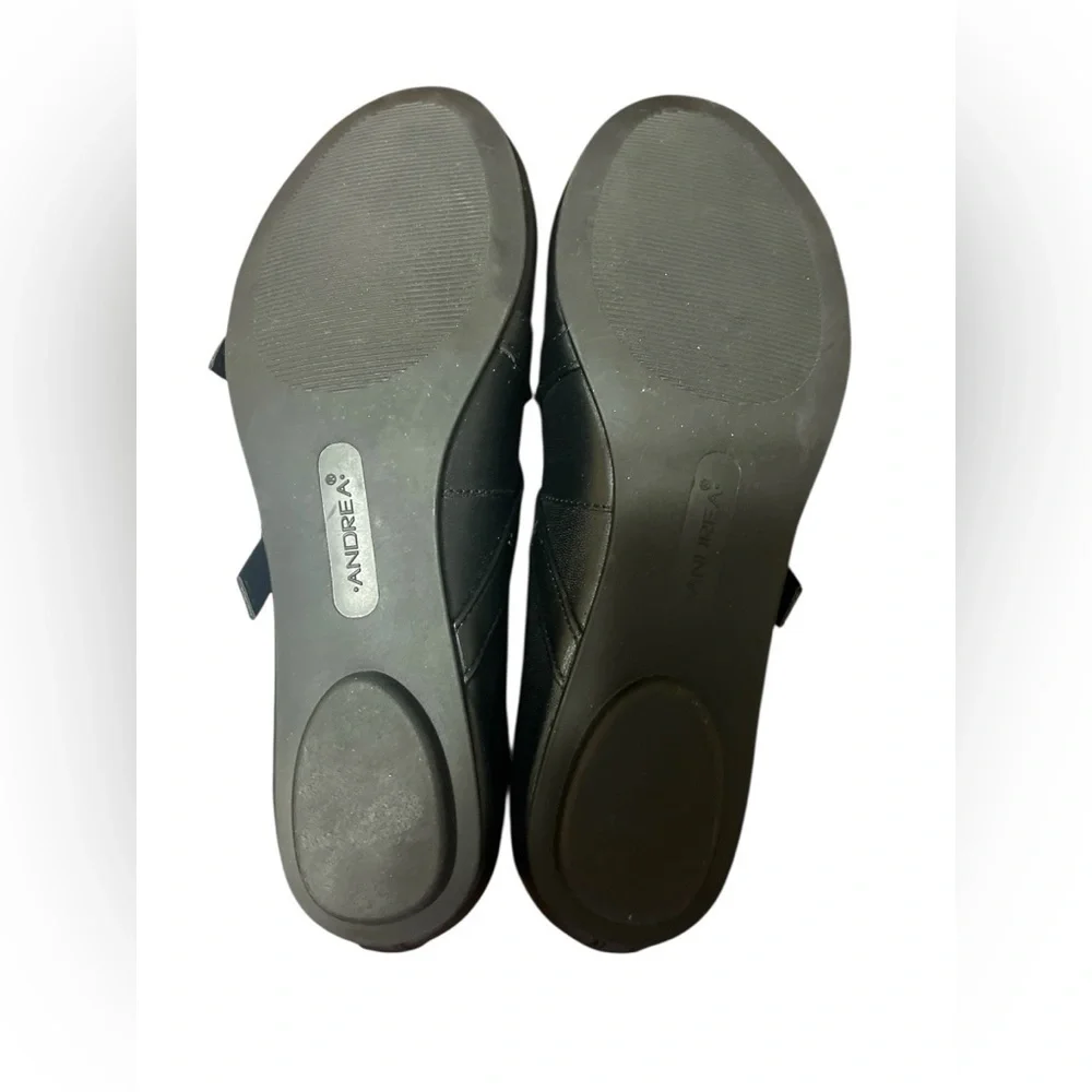 ANDREA Black Kids Dress Shoes Size -5